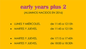 early years plus 2